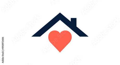 House Of Compassion Symbolizing Home, Family, Love And Care For Loved Ones