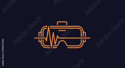 Innovative Virtual Reality Goggles With Vital Sign Monitor