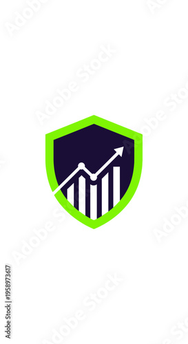 Free Download Innovative Financial Security Shield Representing Growth, Protection, and Market Trends in Business - GFXLoad