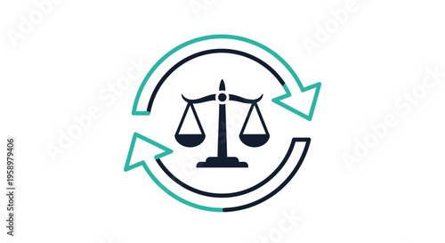 Justice in Perpetual Motion: Symbol of Balance, Fairness, and Ongoing Process