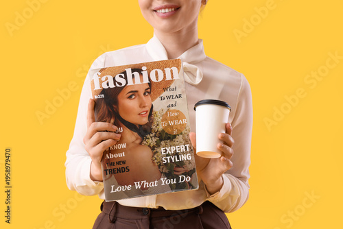 Beautiful young woman with ...