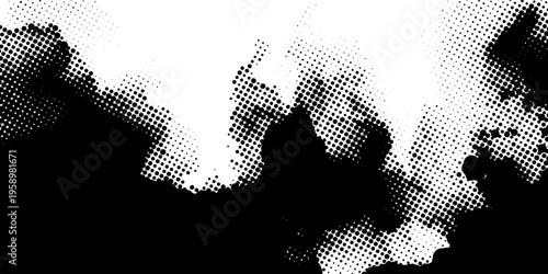 halfton pattern dot background texture overlay grunge distress linear vector. Vector halftone dots. Halftone vector Technology Background