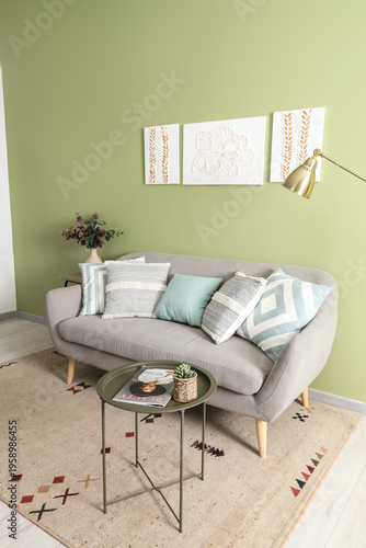 Interior of stylish living ...