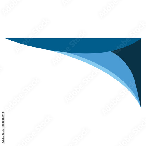 vector blue ribbon