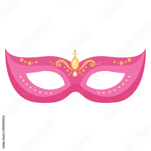 carnival mask vector illustration