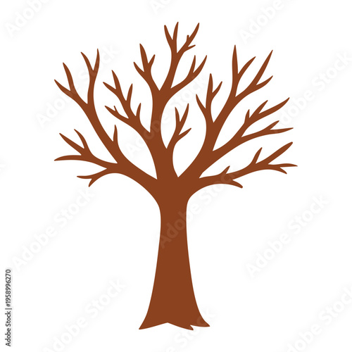 autumn tree vector