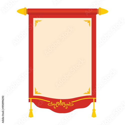 old scroll banner
