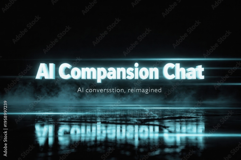 Obraz premium AI Companion Chat Transforming Interaction Paradigms in a Digital Landscape through Innovative Conversational Interfaces Guiding Future Engagements
