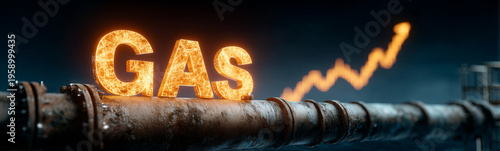 Gas Price Increase: Symboli...