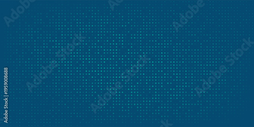 Vector Dotted Blue Tech Finance Fintech Background Abstract Pixel Pattern. Abstract science space