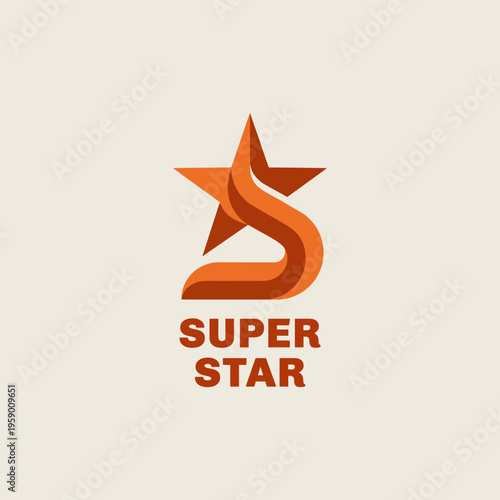 An artistic representation of a star symbol, creatively designed to capture the essence of success, prominence, and outstanding achievement in various fields and endeavors.