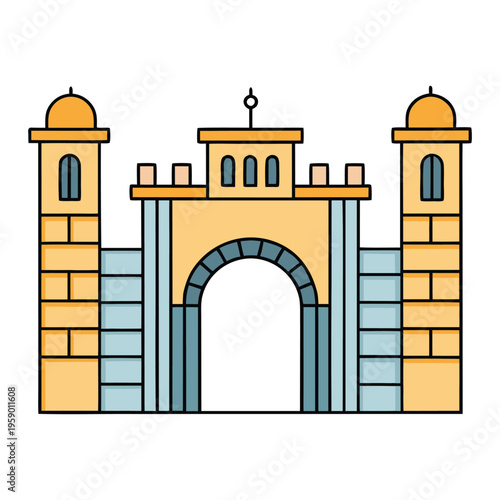 An elegant English palace gate stands tall with intricate ironwork, royal crests, and timeless design, symbolizing heritage, grandeur, and the stately charm of historic aristocracy.
