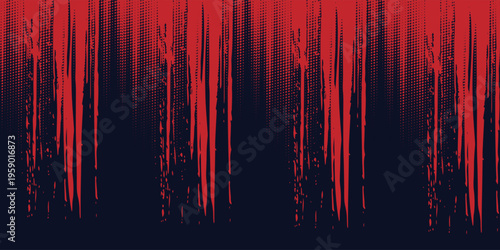 Black and red abstract grunge background with halftone style modern arts sport background abstract