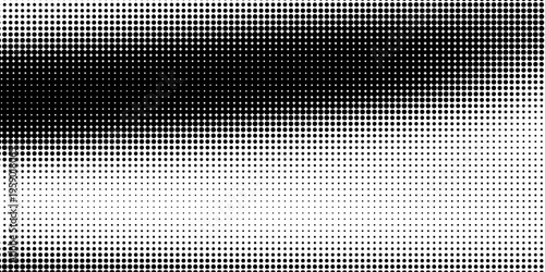 TRAME DEMI-TEINTE MONOCHROME. Arrière-plan vectoriel de texture par points