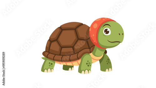 A vibrant orange goldfish with white fins against a clean white background.