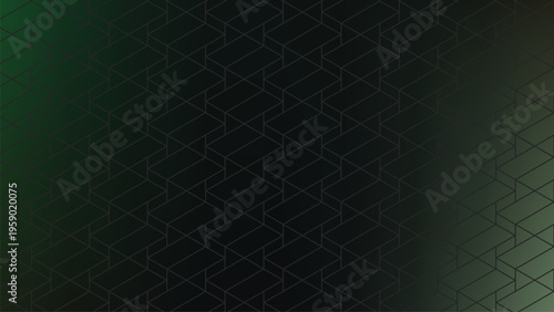 Dark Green Pattern Background