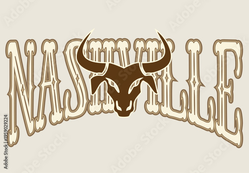 Nashville rodeo Country Club Music Rodeo Texas Southern Western Cowboy Horse Desert Outback Cute Cactus USA Trending Script Slogan Graphic Tee t-shirt logo artwork typography tote badge emblem crest 