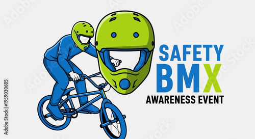 BMX Rider Promotes Safety And Awareness For Extreme Sports Enthusiasts