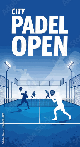 City Padel Open Tennis Championship Tournament Event