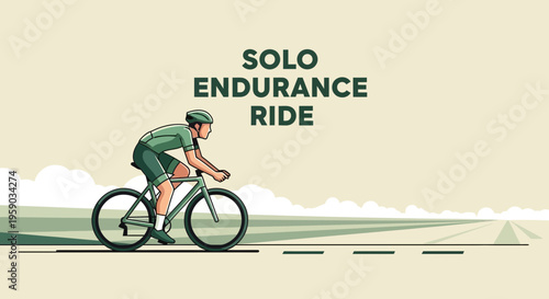 Cyclist Embarks On Solo Endurance Ride, A Journey Of Perseverance And Grit