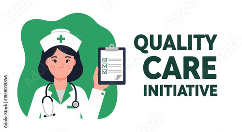 Quality Care Initiative: Medical Professional Delivering Healthcare Assessment and Solutions