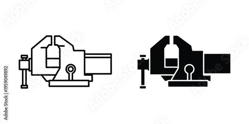 Side by side comparison of lathe machine configurations with different tool placements