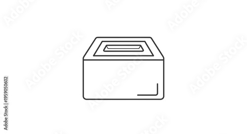 Minimalist Sushi Roll Icon: Simple Maki Design, Japanese Cuisine Symbol