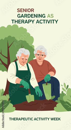Senior Citizens Engage In Horticulture for Therapeutic Wellness And Improved Well-being