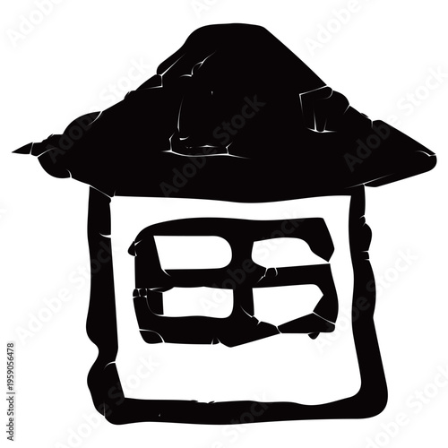 家・ホームのアイコン 幼稚園HPのためのベクターラインアイコン