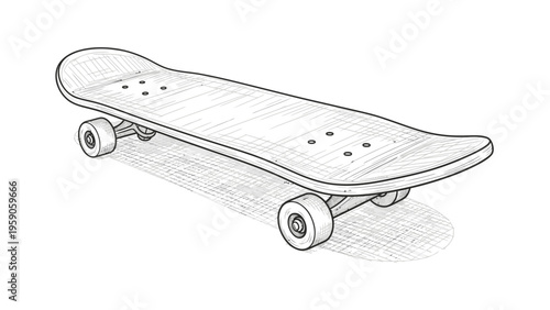 Energetic black and white vector illustration depicting a person expertly navigating a personal watercraft on the open water