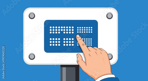 Tactile Technology: Exploring Accessibility and Communication Through Touch Interface Signage