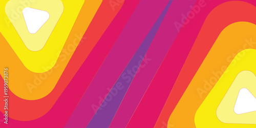Abstract Colorful Wavy Background with Dynamic Gradient Shapes and Modern Design.