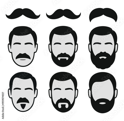 beard styles on the face