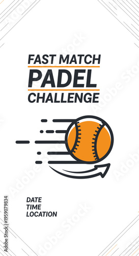 Dynamic Padel Challenge: Fast Match Design with Ball in Motion for Promotional Purpose