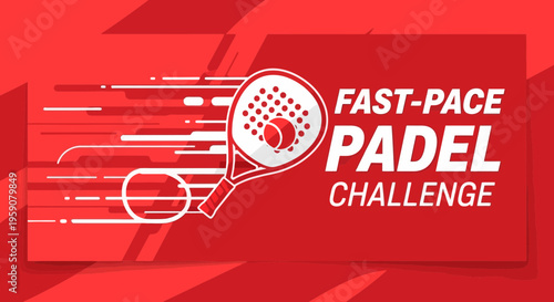 Dynamic Padel Challenge: Experience High-Speed Action and Competitive Play in this Sport