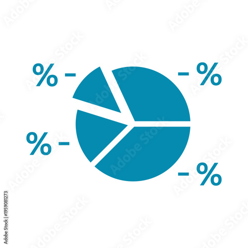 Data analytics graph icon