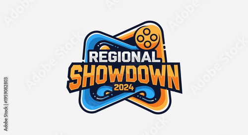 Dynamic Regional Showdown 2024 Event Graphic and Logo Design
