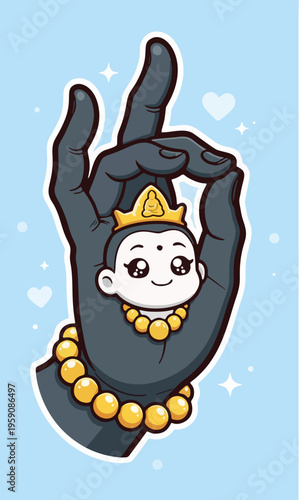 vesak cute hand