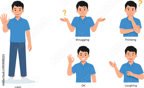 Collection of hand-drawn icons including speech bubbles, parts, arrows, effects, and dodges for creative design projects