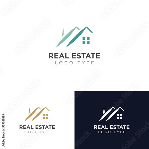 Modern Real Estate Logo Template