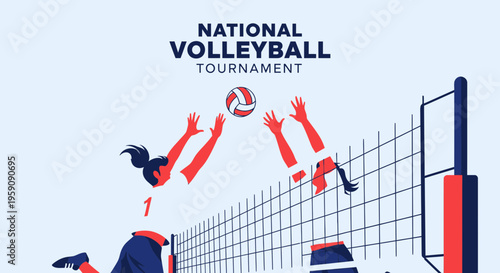Dynamic Volleyball Action National Tournament Design