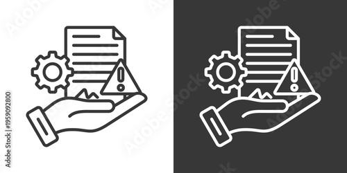 Infringement Icon Set Vector Collection Isolated In Black And White