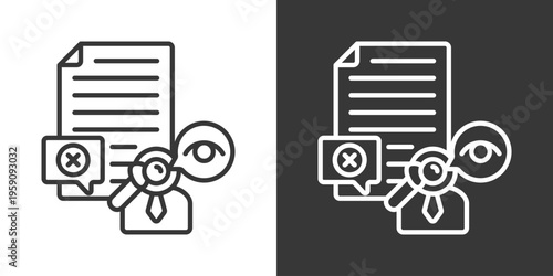 Genre Icon Set Vector Collection Isolated In Black And White