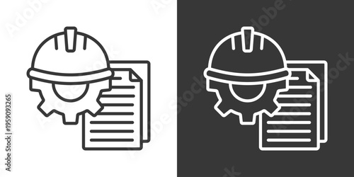 Patent Icon Set Vector Collection Isolated In Black And White