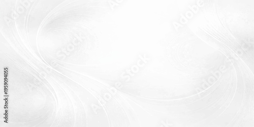 Soft abstract white background featuring a delicate pattern of clean satin fabric and winter snow texture with light lace details for a soft wedding design