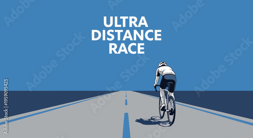 Epic Journey Ahead Ultra Distance Cycling Race Graphic