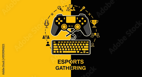 Esports Gathering: A Digital Convergence Showcasing Gaming And Competitive Play Events