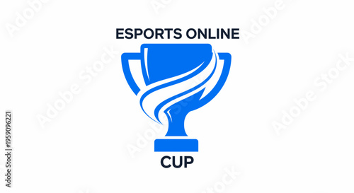 Esports Online Cup Champions Trophy Digital Gaming Achievement Award
