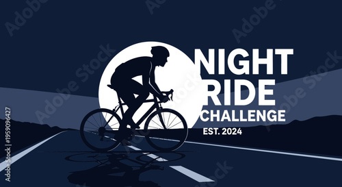 Evening Cycling Challenge: A Night Ride Event Under the Moonlight in 2024