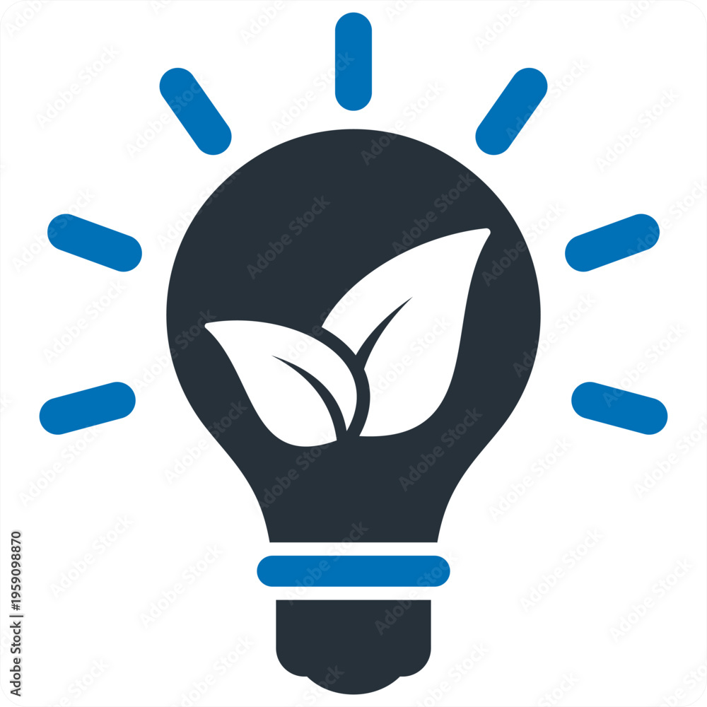 Fototapeta premium Eco Bulb
